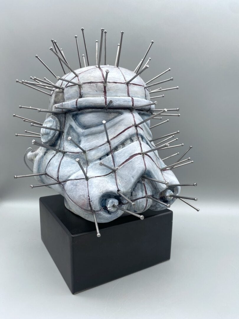 we'll tear your soul apart, scultura ceramica tecnica mista, cm 20x20x20, 2023(non disponibile)