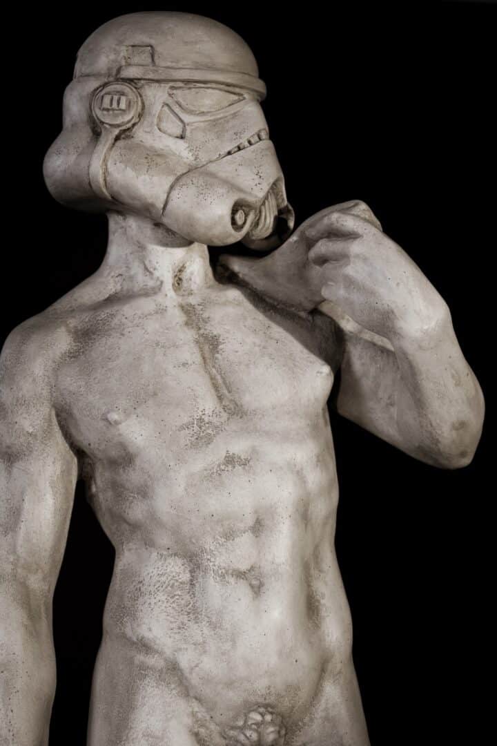 working class hero close up